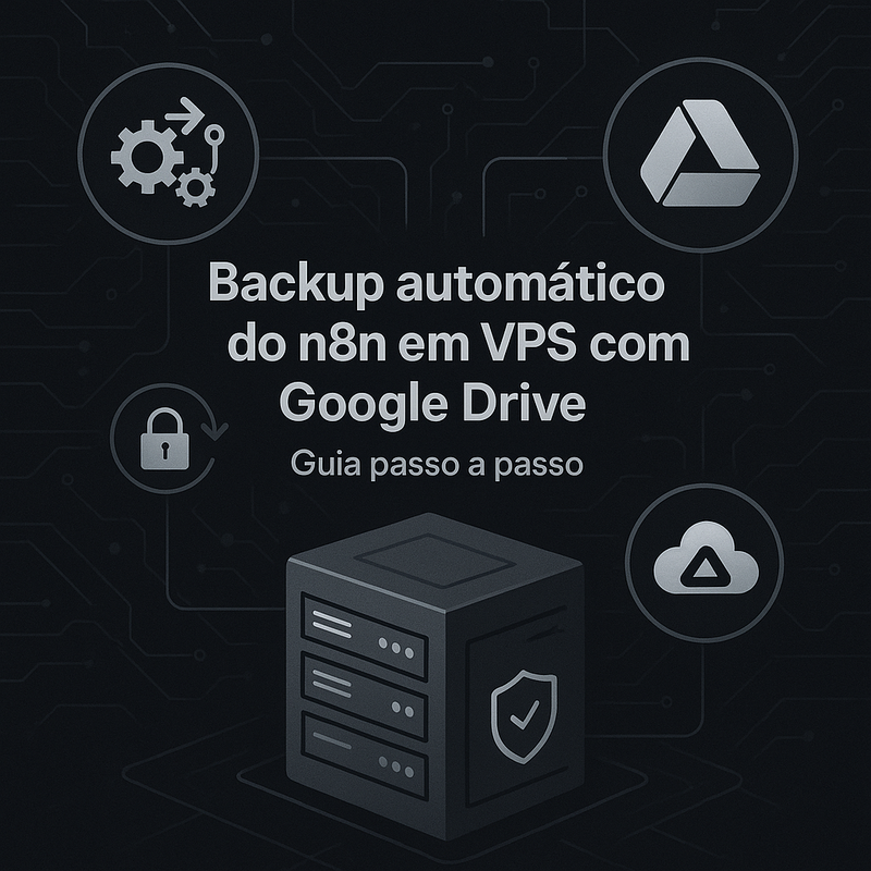 Backup automático do n8n em VPS com Google Drive: Guia passo a passo