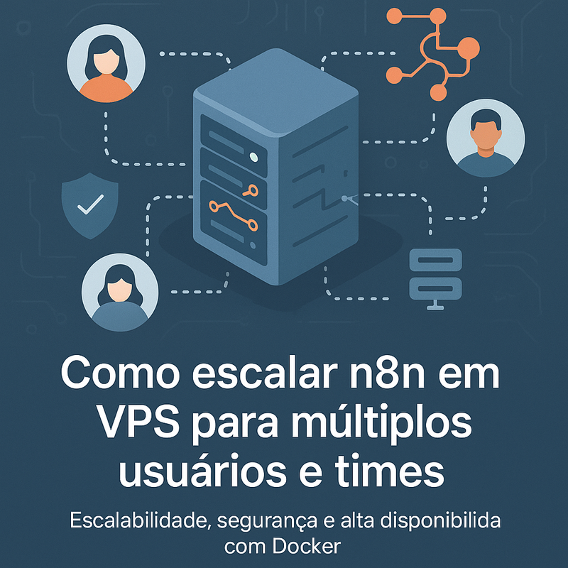 Como escalar n8n em VPS para múltiplos usuários e times