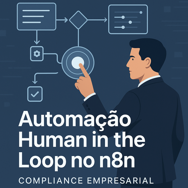 Como criar automação Human in the Loop no n8n para compliance empresarial