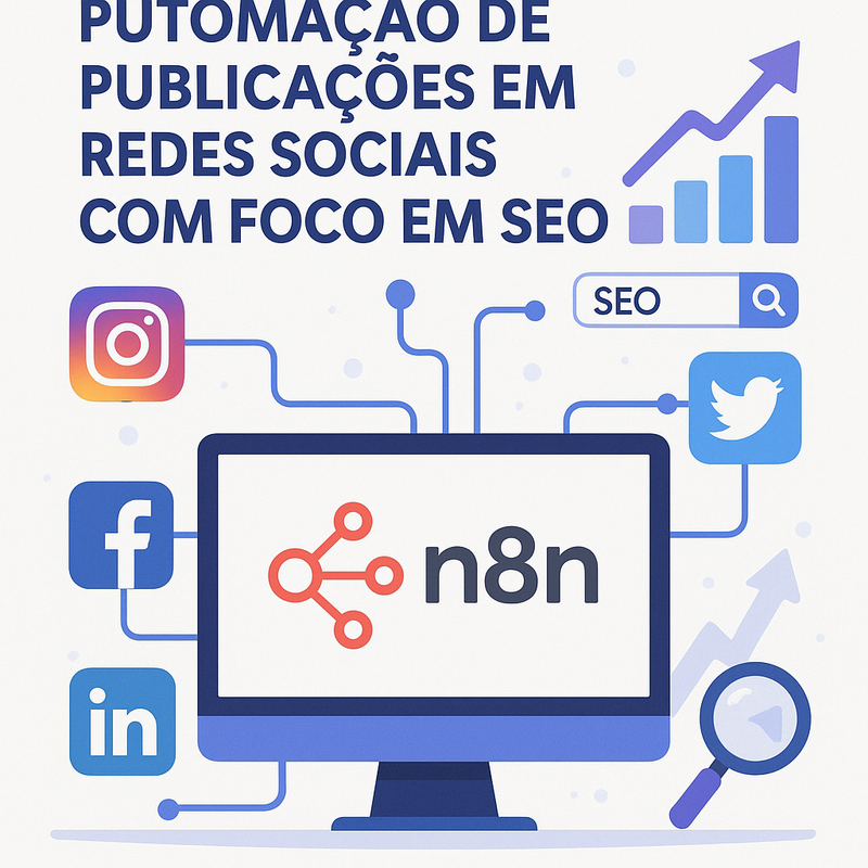 Como usar n8n para automação de publicações em redes sociais com foco em SEO