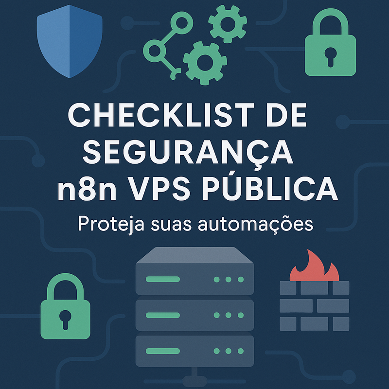 Checklist de segurança n8n VPS pública: proteja suas automações