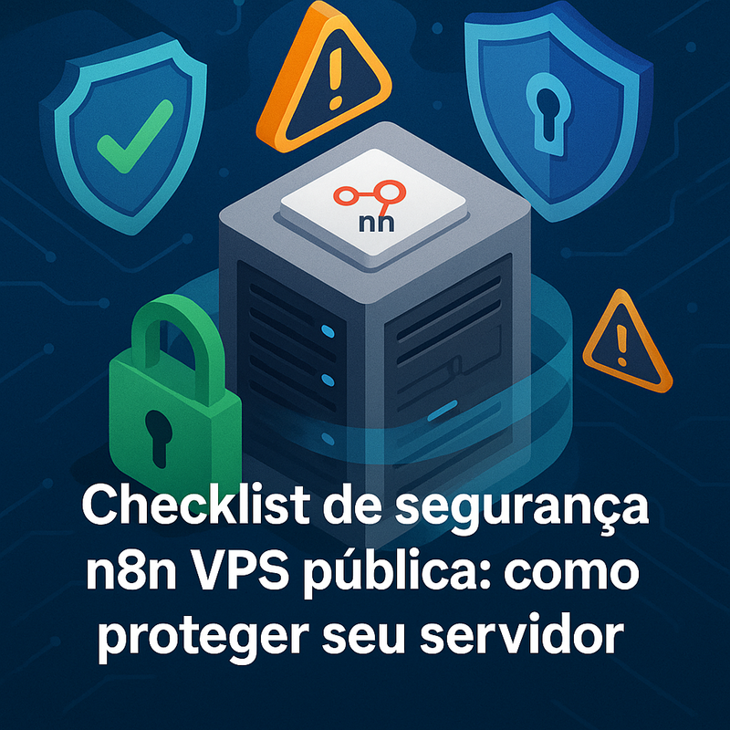 Checklist de segurança n8n VPS pública: como proteger seu servidor