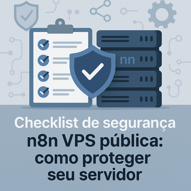 Checklist de segurança n8n VPS pública: como proteger seu servidor