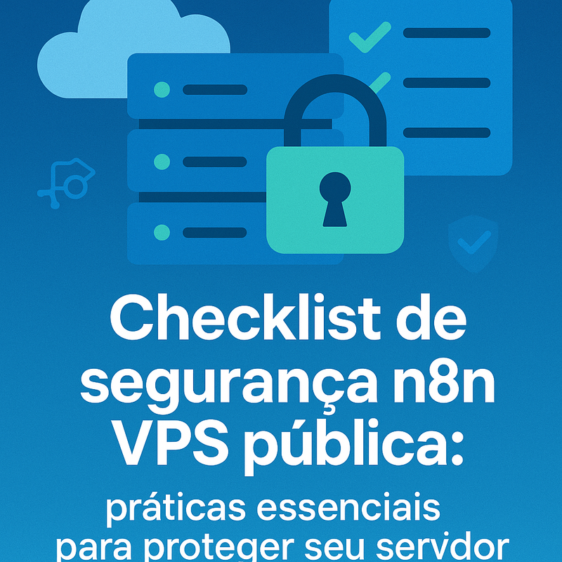 Checklist de segurança n8n VPS pública: práticas essenciais para proteger seu servidor