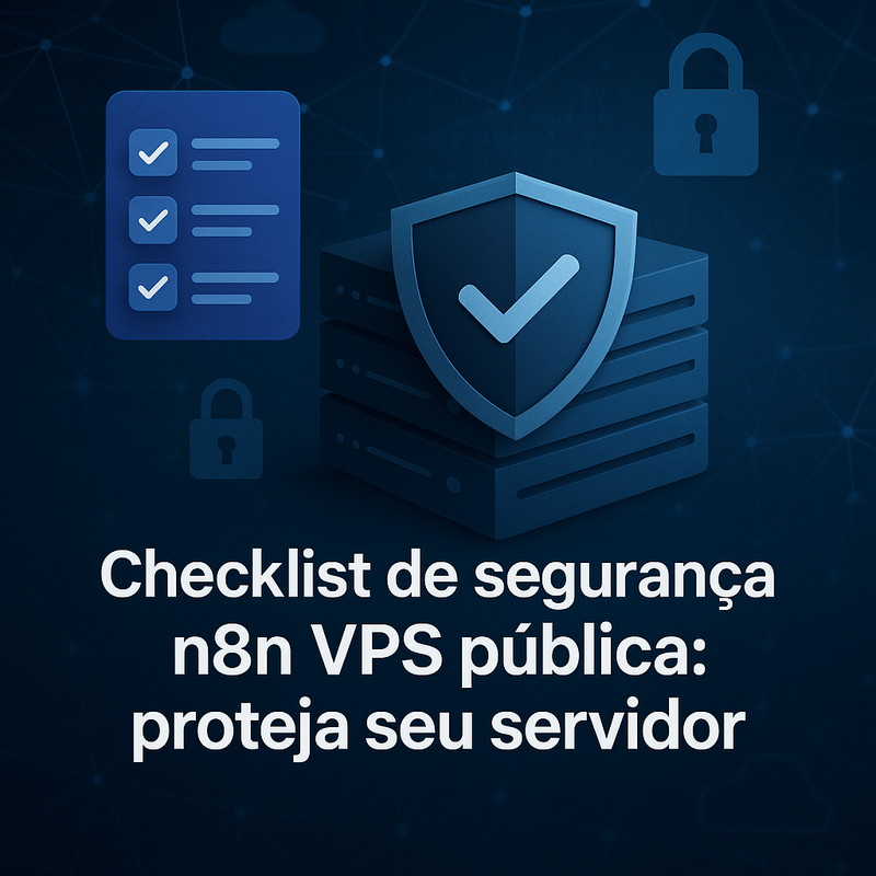 Checklist de segurança n8n VPS pública: proteja seu servidor