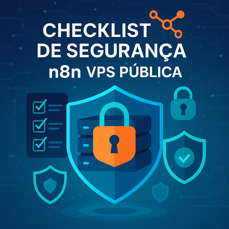 Checklist de segurança n8n VPS pública: passo a passo essencial