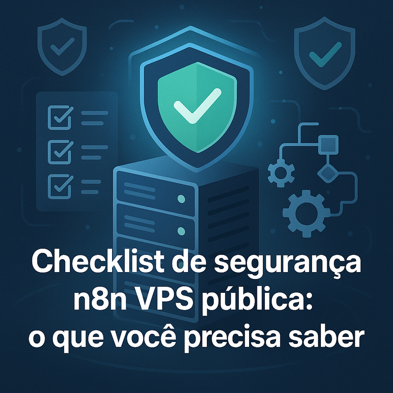 Checklist de segurança n8n VPS pública: o que você precisa saber