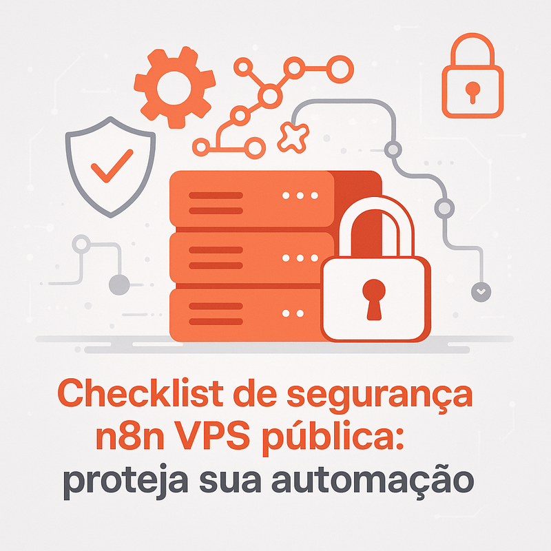 Checklist de segurança n8n VPS pública: proteja sua automação