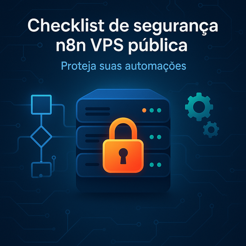 Checklist de segurança n8n VPS pública: proteja suas automações