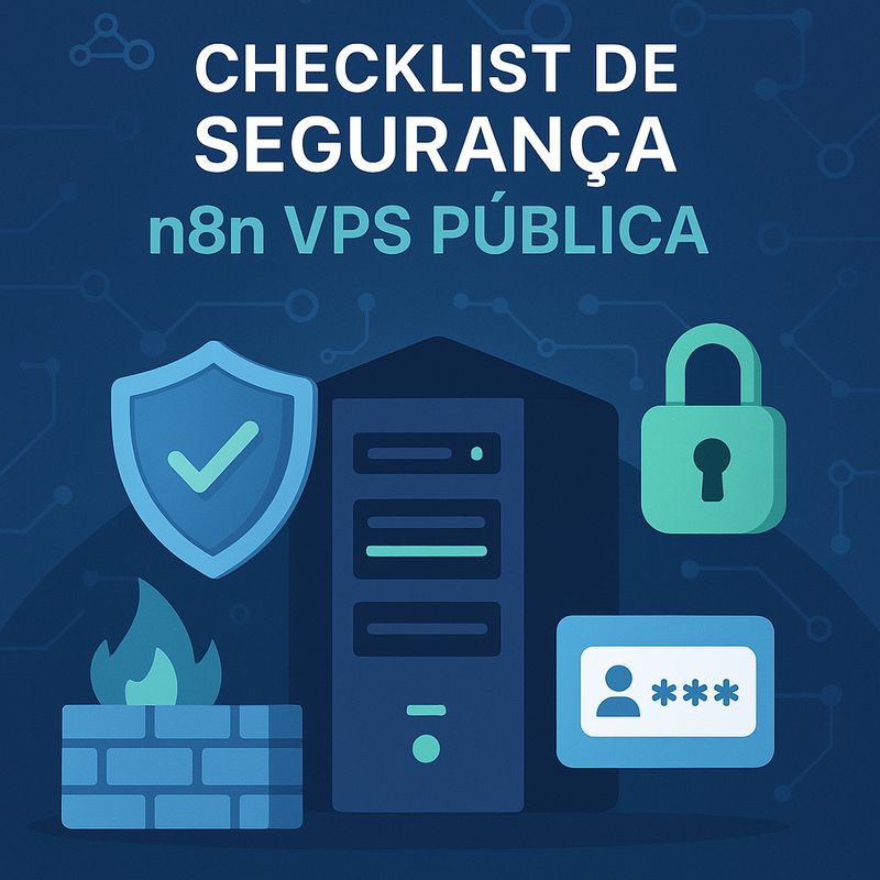 Checklist de segurança n8n VPS pública: veja como proteger seu servidor