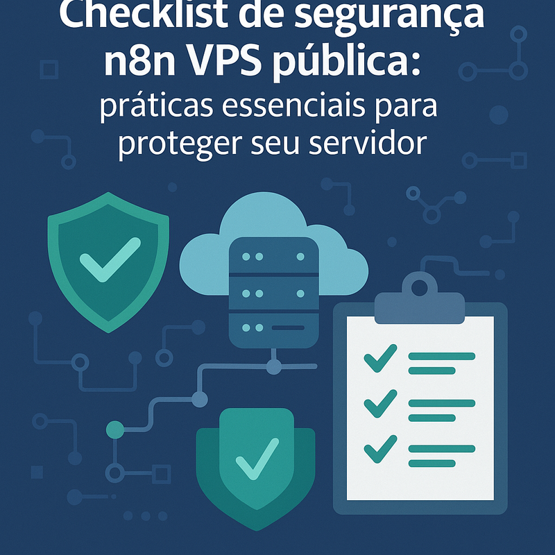 Checklist de segurança n8n VPS pública: práticas essenciais para proteger seu servidor