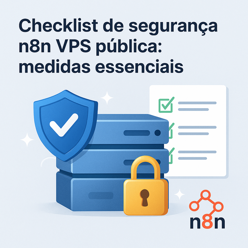 Checklist de segurança n8n VPS pública: medidas essenciais