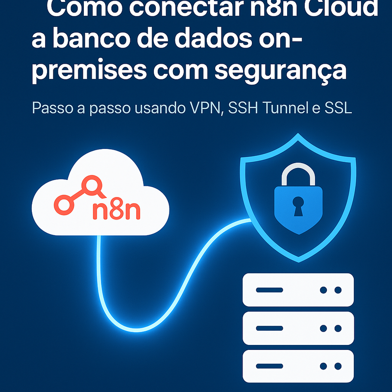 Como conectar n8n Cloud a banco de dados on-premises com segurança