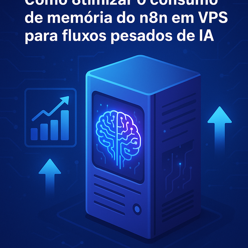 Como otimizar o consumo de memória do n8n em VPS para fluxos pesados de IA