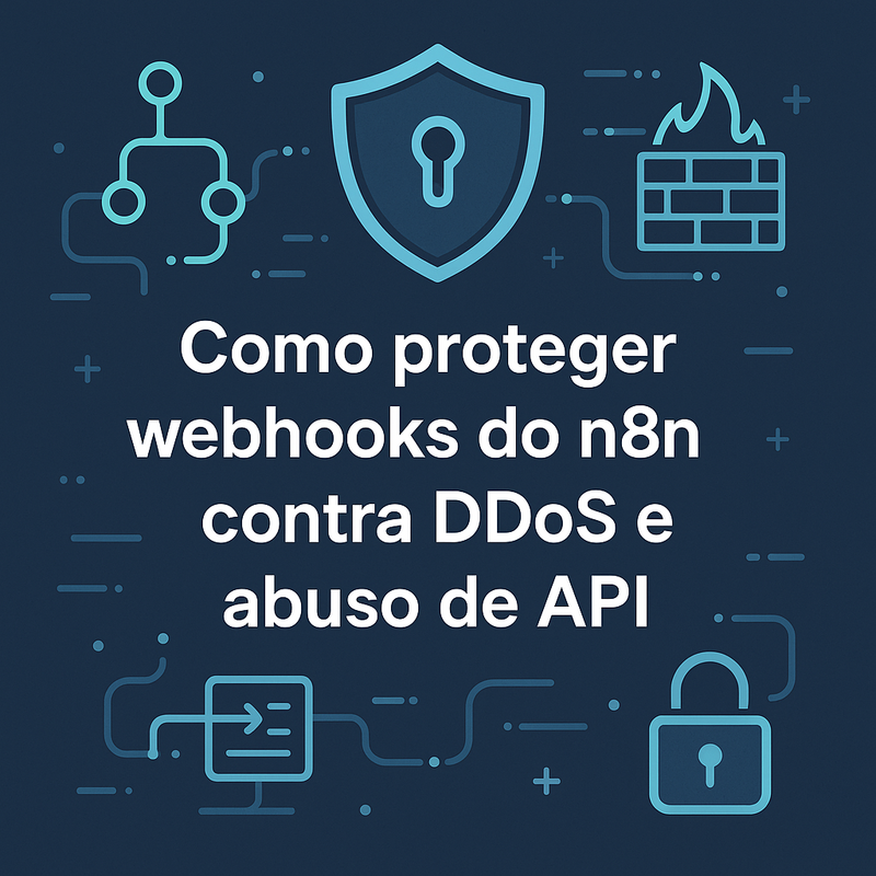 Como proteger webhooks do n8n contra DDoS e abuso de API