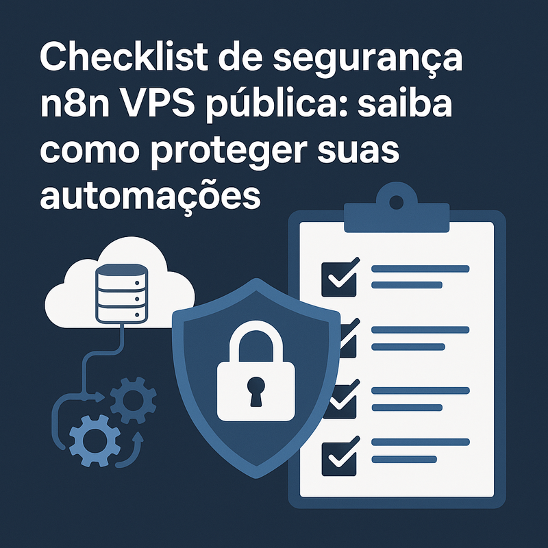 Checklist de segurança n8n VPS pública: saiba como proteger suas automações