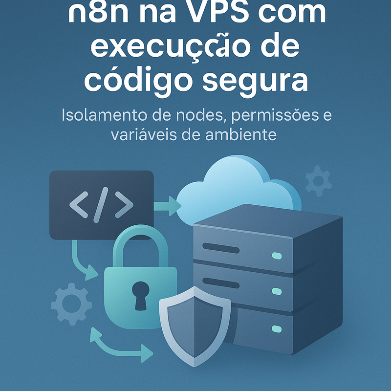 n8n na VPS com execução de código segura: isolamento de nodes, permissões e variáveis de ambiente