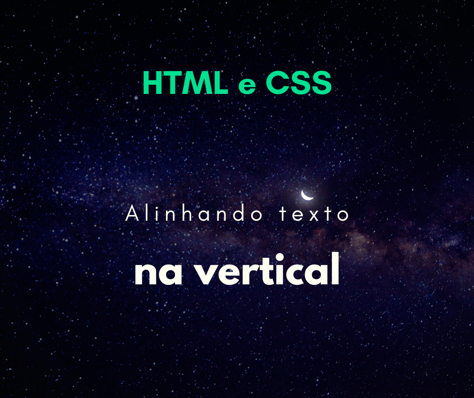 CSS: Como alinhar texto na vertical