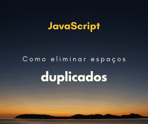 Como eliminar espaços duplicados em uma string?