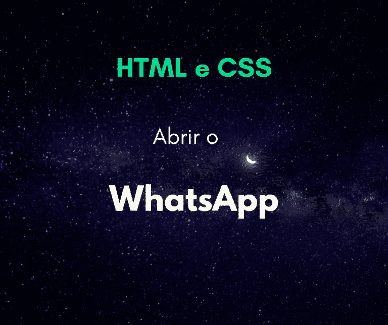 Abrir WhatsApp clicando em um link