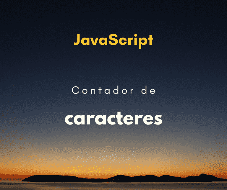 Contador de caracteres em uma textarea com JavaScript