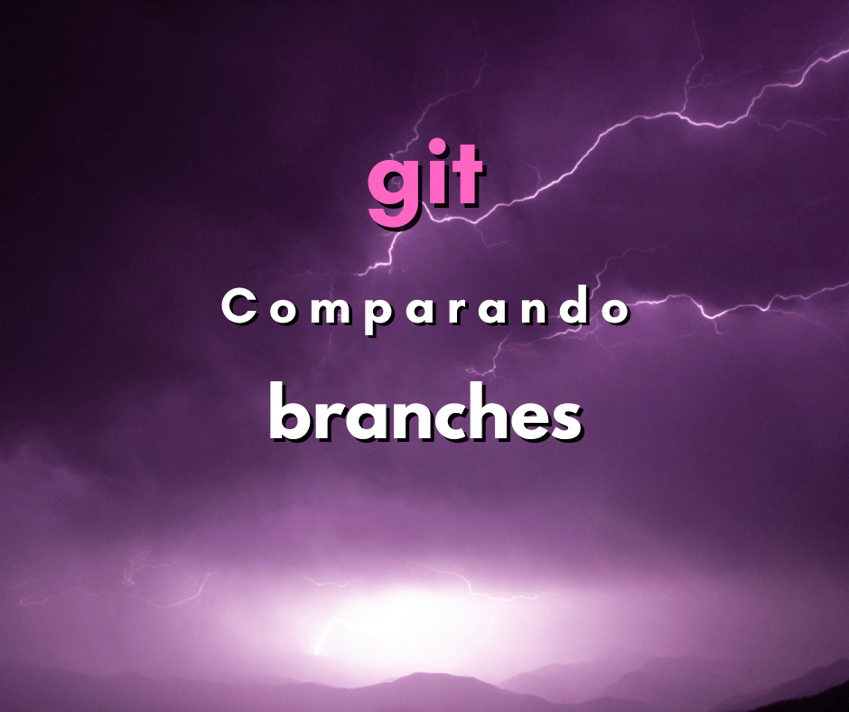 Comparar branch local com branch remoto em git