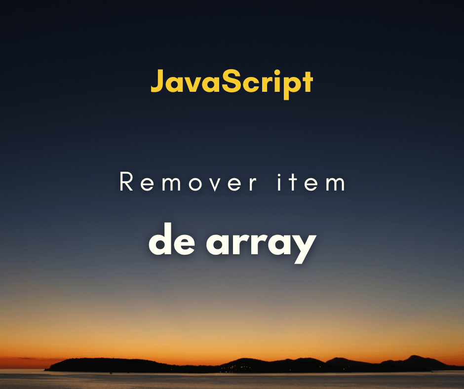 Remover elemento de array baseado em propriedade do objeto