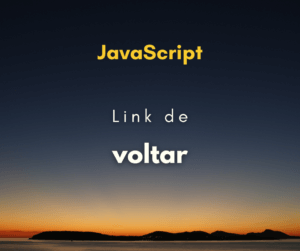 Como fazer um link de voltar com HTML
