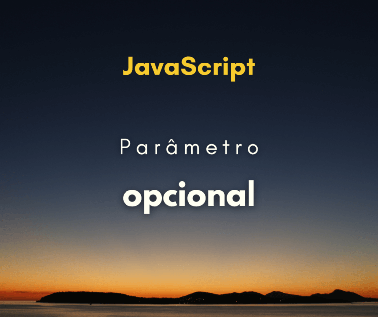 Como definir parâmetro opcional em função de JavaScript