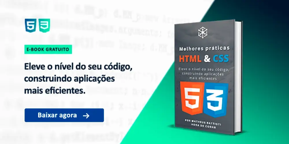 E-book: Melhores práticas HTML e CSS