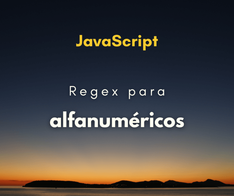 Como fazer regex que aceita apenas caracteres alfanuméricos