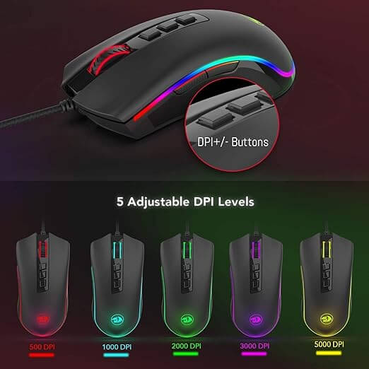 Melhores mouses Mouse Redragon Cobra