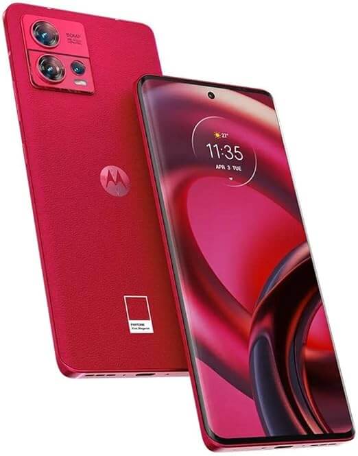 Smartphone Motorola Edge 30 Fusion 5G 256GB 8GB RAM Viva Magenta – Vegan Leather