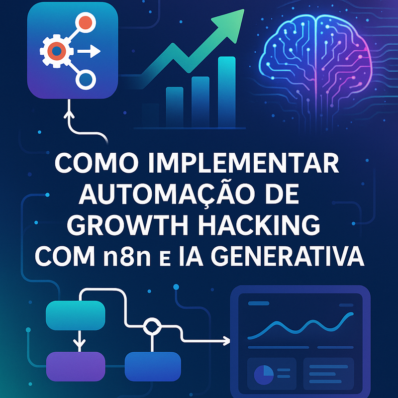 Uma imagem sobre Automação de growth hacking com n8n e IA generativa
