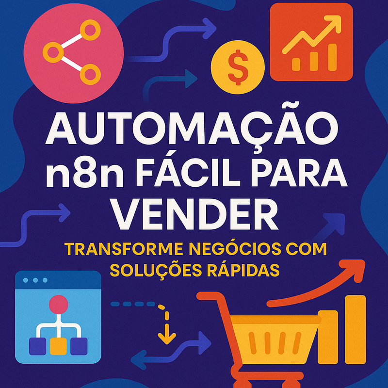 Uma imagem sobre Automação n8n fácil para vender e lucrar