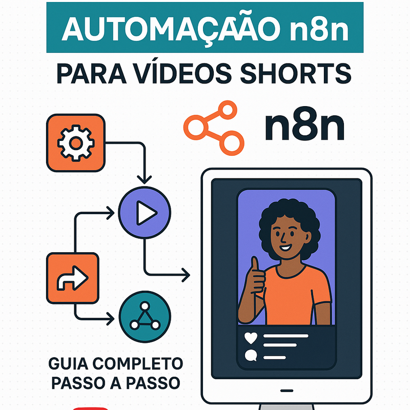 Uma imagem sobre Automação n8n para vídeos Shorts: passo a passo