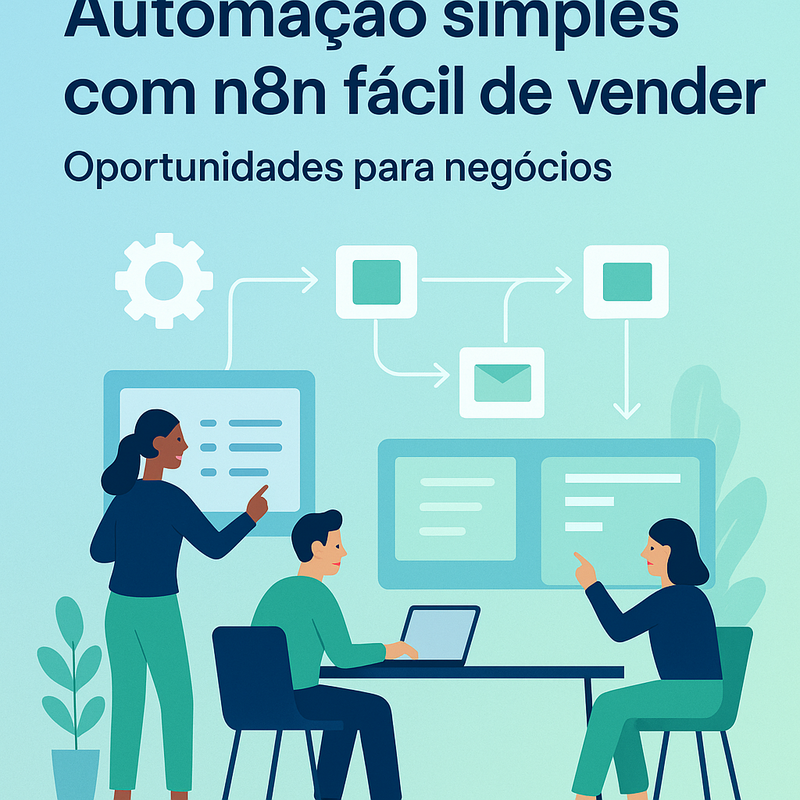 Uma imagem sobre Automação simples com n8n fácil de vender