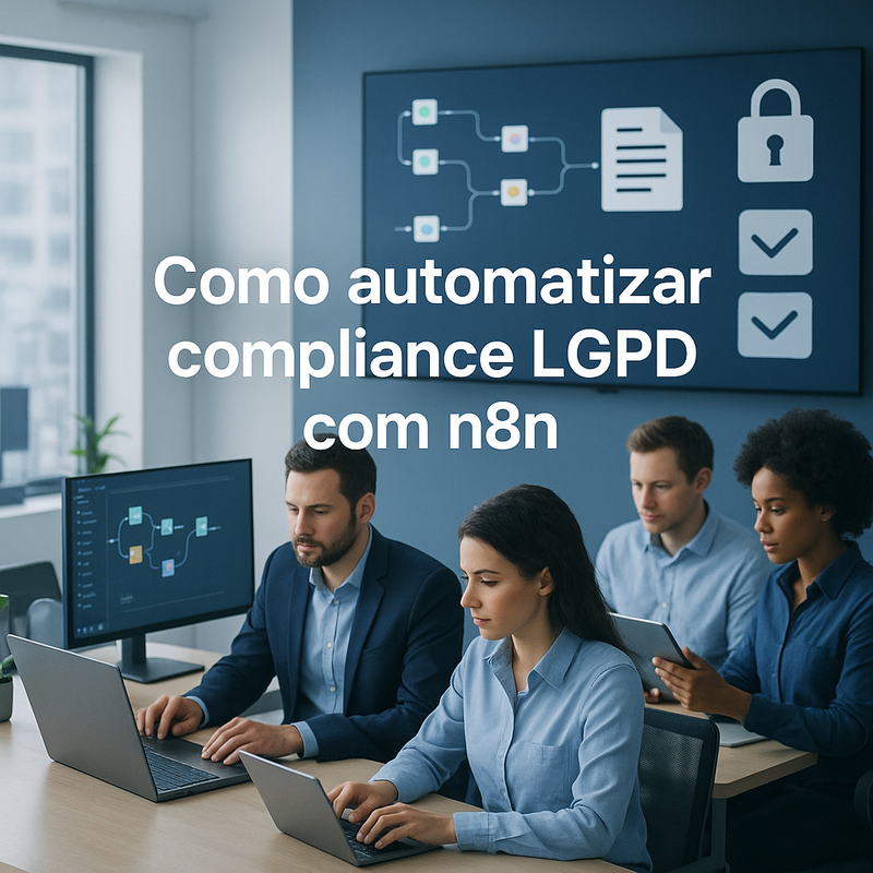 Uma imagem sobre Automatizar compliance LGPD com n8n em tempo real