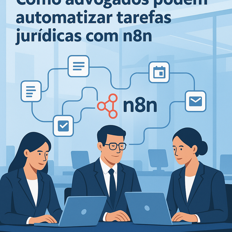 Uma imagem sobre Como advogados podem automatizar tarefas jurídicas com n8n