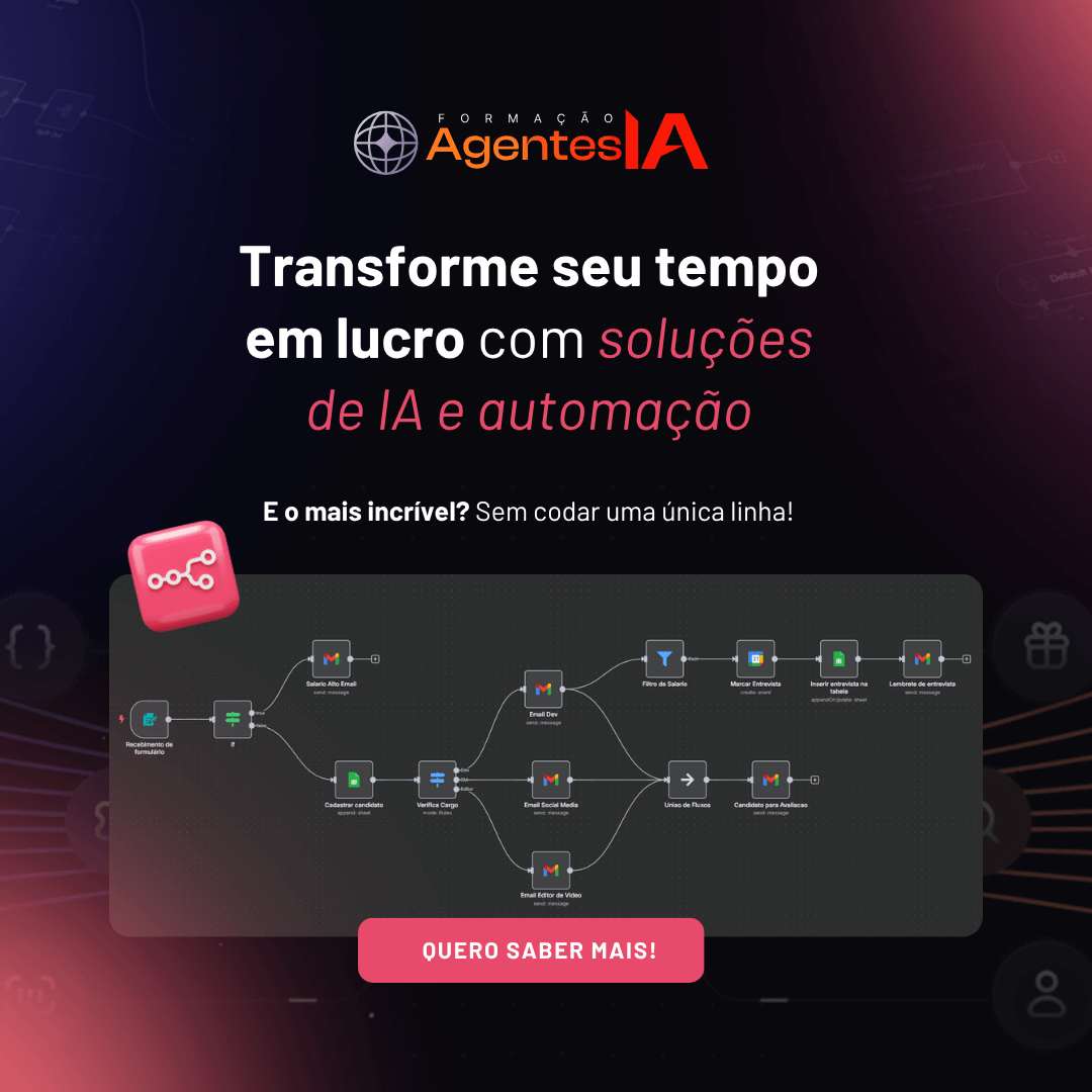 Formação Agentes de IA com n8n Quadrado