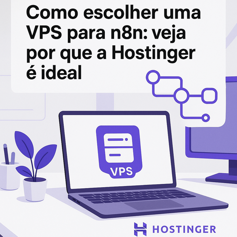 Uma imagem sobre Como escolher uma VPS para n8n: Hostinger é melhor opção