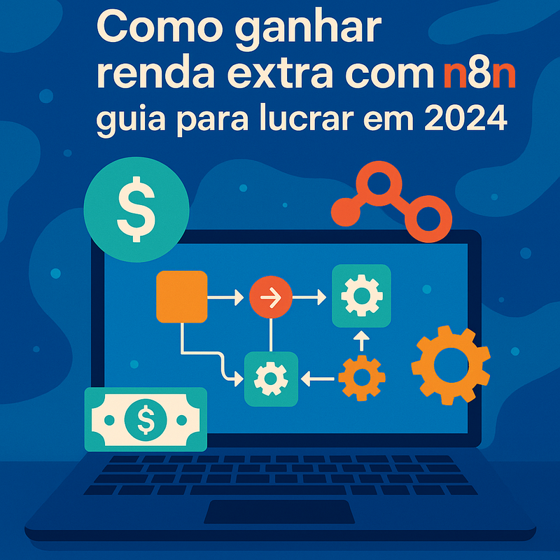 Uma imagem sobre Como ganhar renda extra com n8n: guia 2024