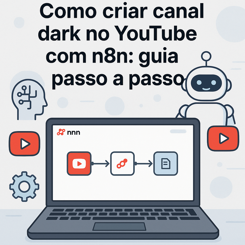 Uma imagem sobre Como criar canal dark no YouTube com n8n