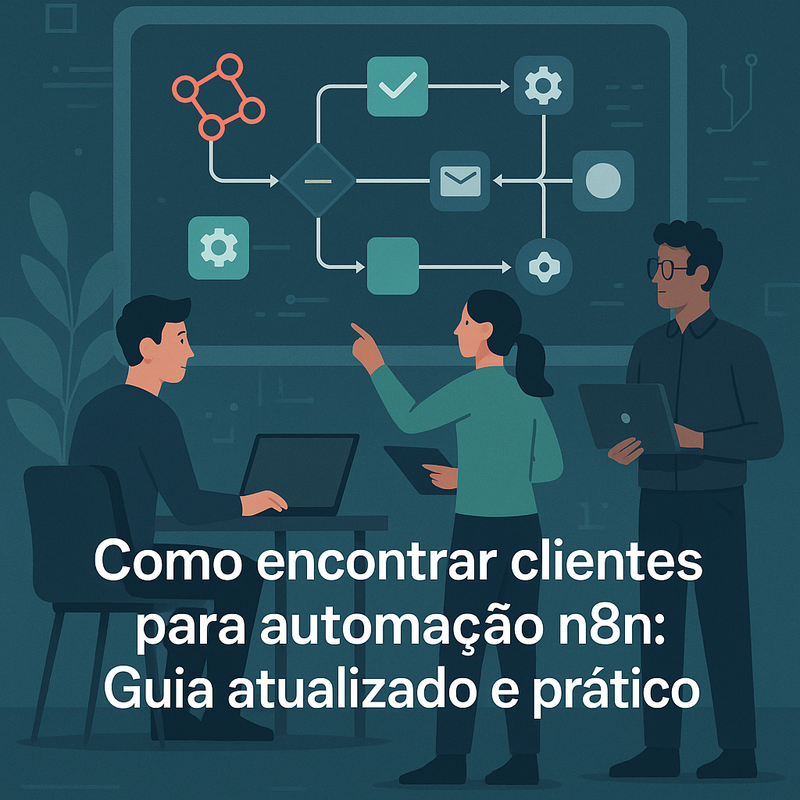 Uma imagem sobre Como encontrar clientes para automação n8n: Guia 2024