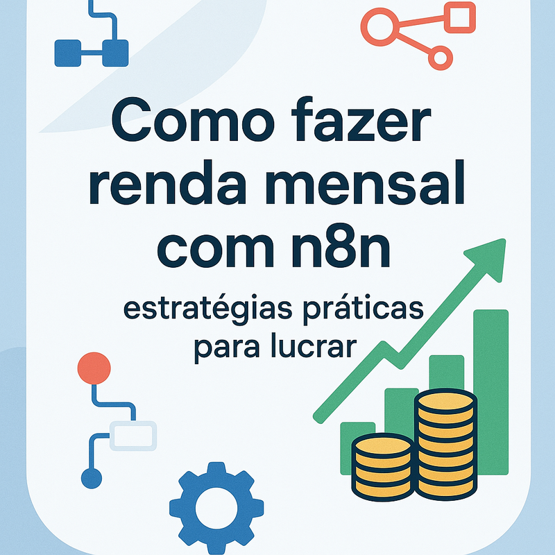 Uma imagem sobre Como fazer renda mensal com n8n: estratégias práticas