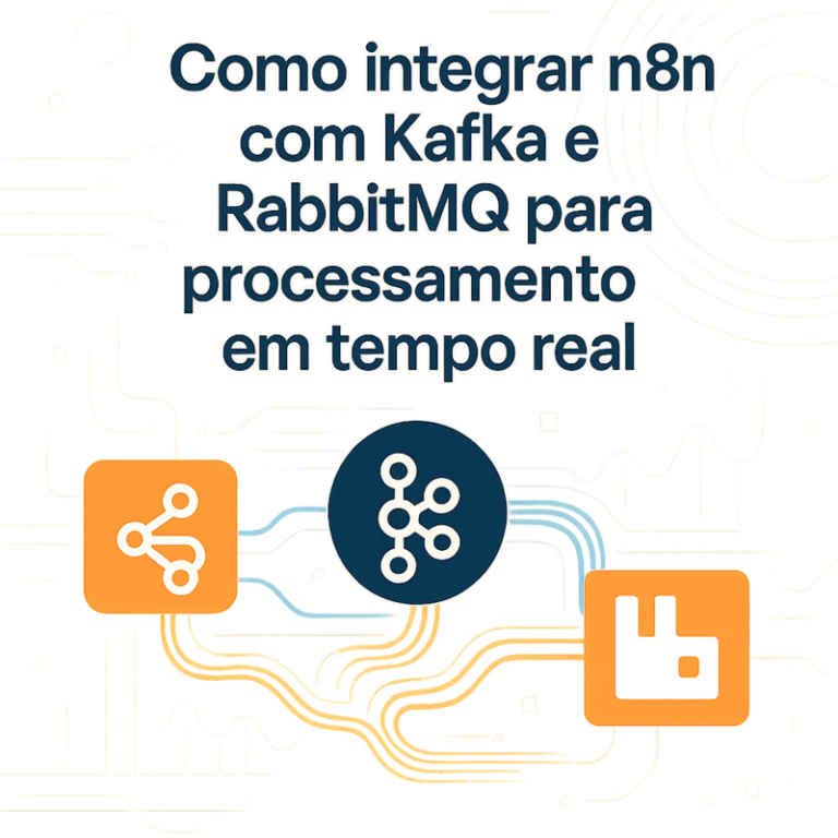 Como integrar n8n com Kafka e RabbitMQ para processamento em tempo real