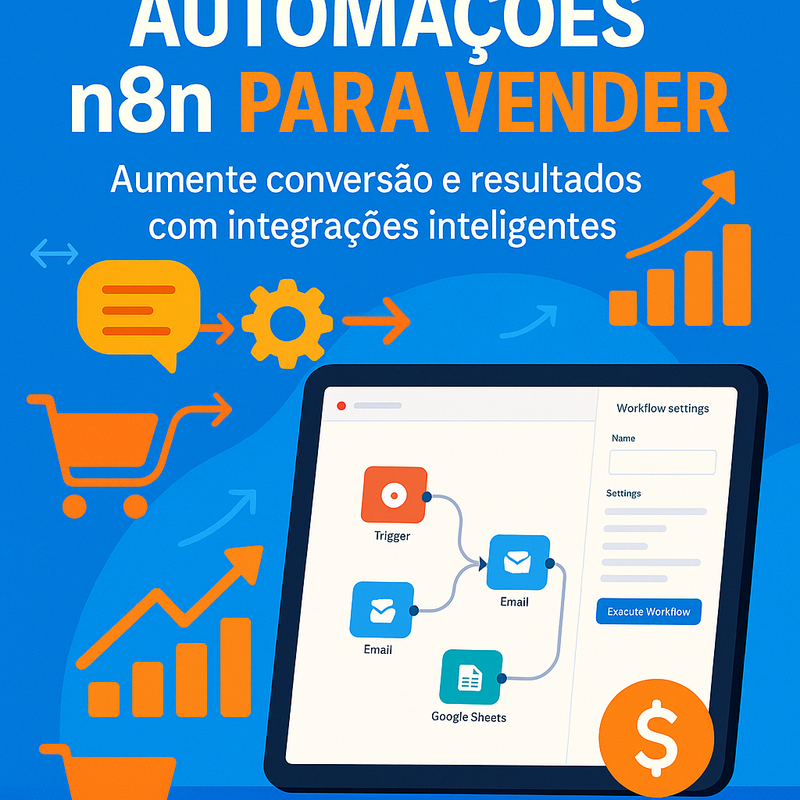 Uma imagem sobre 3 melhores automações n8n para vender rápido