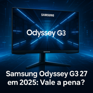 Monitor Gamer Samsung Odyssey G3 27″ (2026): Vale a pena investir no novo painel para jogar e trabalhar?
