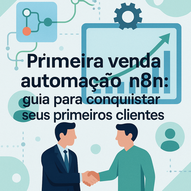 Uma imagem sobre Primeira venda automação n8n: conquiste clientes