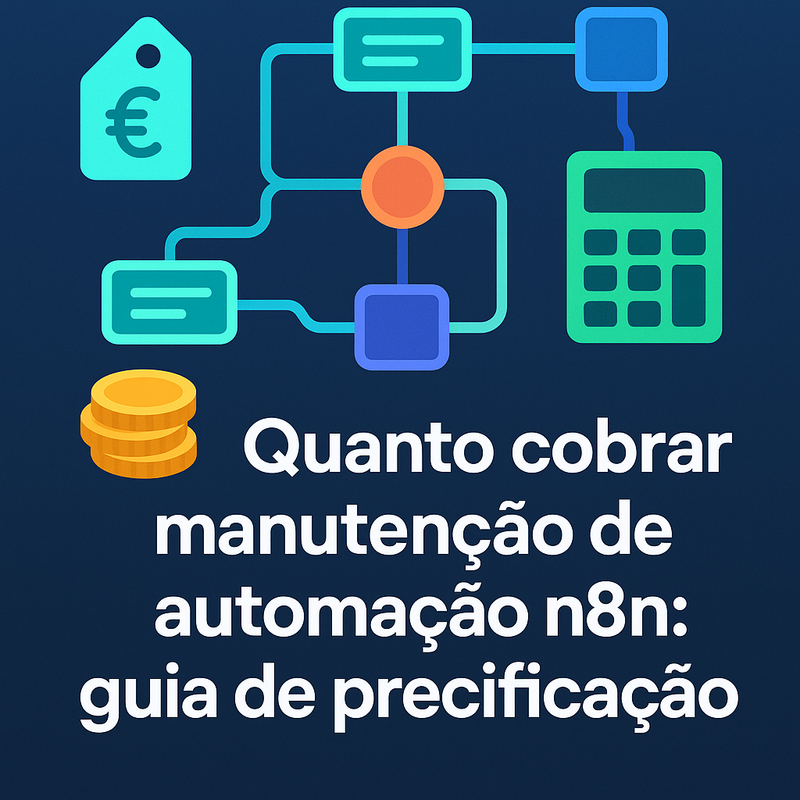 Uma imagem sobre Quanto cobrar manutenção de automação n8n: preços e dicas
